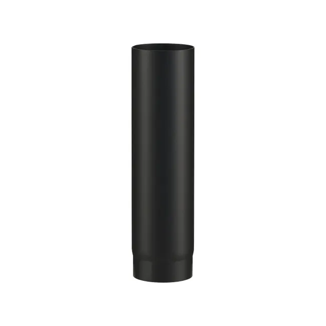 ELT DROIT PEINT NOIR MAT D150MM L50CM
