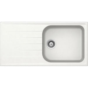 EV QUARTZ+RESI ELBE 1GB1E BLANC 100X50CM