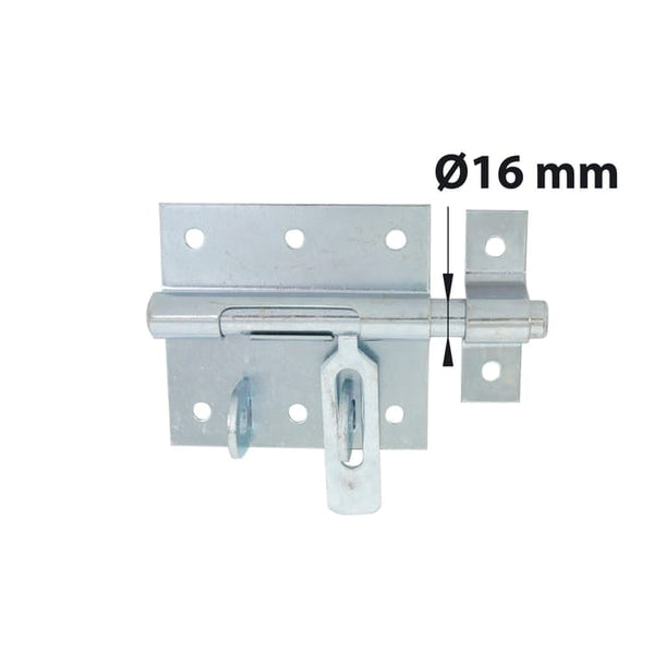 VERROU BOX PORTE CADENAS ø16 ZBLANC
