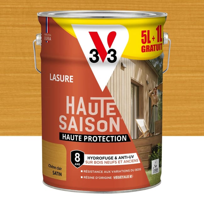 LASURE H.SAISON V33 5L+20% CHENE CLAIR
