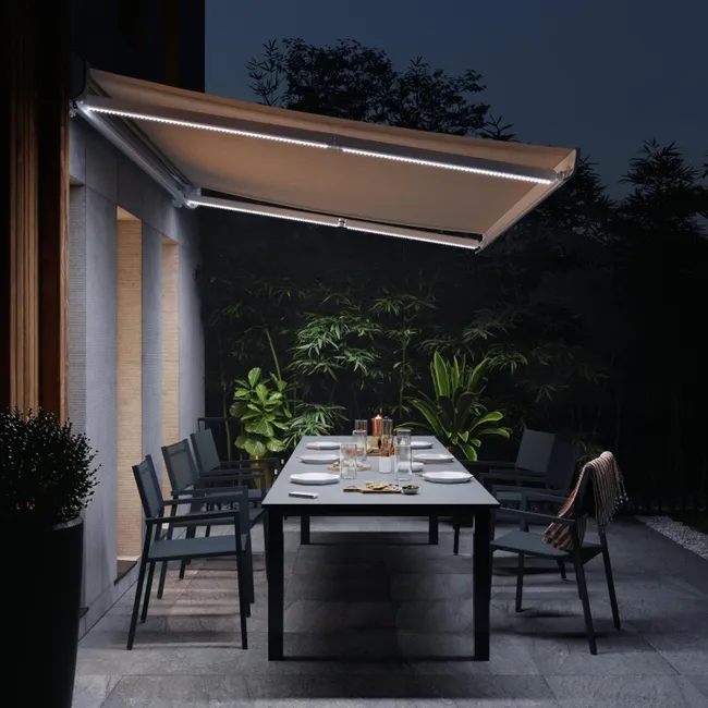 STORE BANNE NORI2 L LED NAT.BL/BGE4.95X3.5 MO