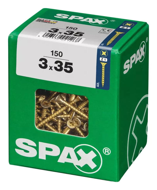 Vis universelles 3.0 x 35 mm PZ 1 - 150 pcs.