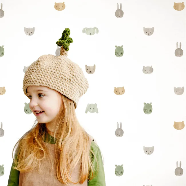PAPIER PEINT BABYLAND2 FRIMOUSSES VERT