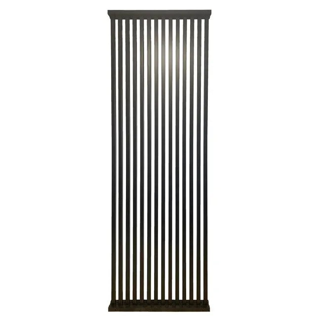 CLOISON CLAUSTRA MDF NOIR 250X82.9X9.8CM