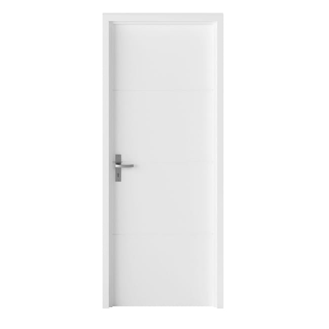 Bloc-porte Lali blanc H.204 x l.73 cm, poussant droit