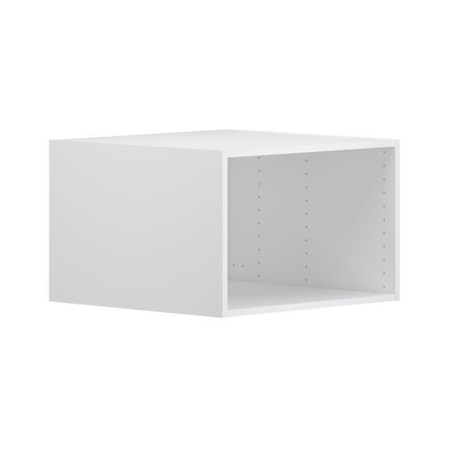 Caisson haut de cuisine DELINIA ID blanc H.38.4 x l.60 x P.58 cm