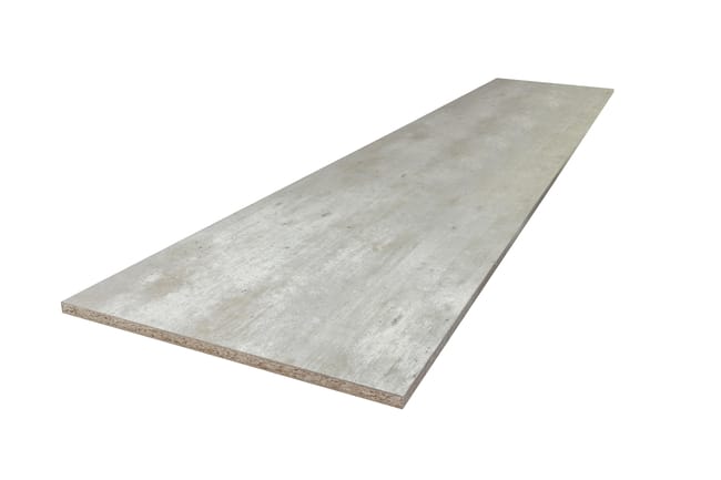 Tablette aggloméré mélaminé béton, L.250 x l.60 cm x Ep.18 mm Voir les détails du produit common_ratingstars_macro--global-score 4 common_ratingstars_macro--score-number-word 5 30 avis 1 question