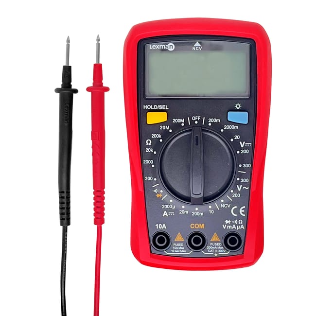 Multimètre numérique 300V, LEXMAN