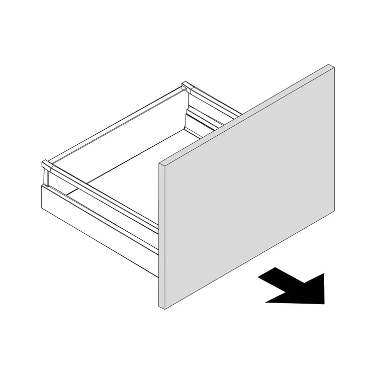 TIROIR L120XH26 VIENNE GRIS VERT