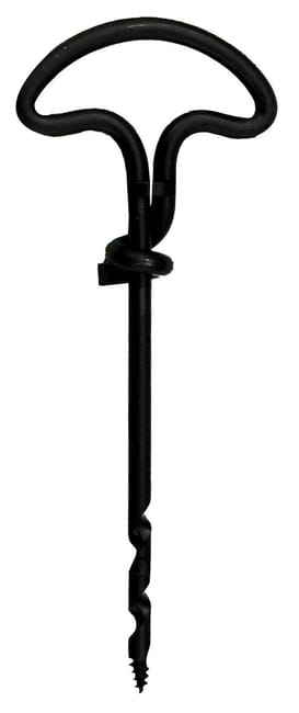 Lot de 3 vrilles forgées anneau roulé bois, Diam.2, 3 et 4 mm DENUZIERE