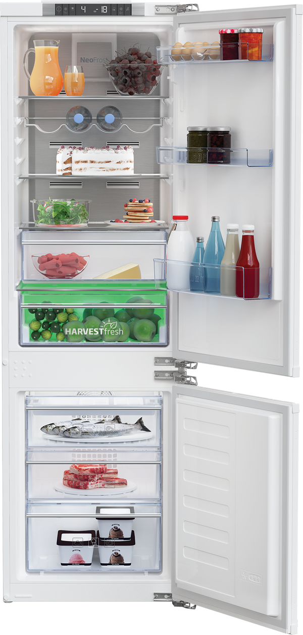 REFRIGERATEUR BEKO BCNA275E4FN - NEOFROST Combiné Intégrable